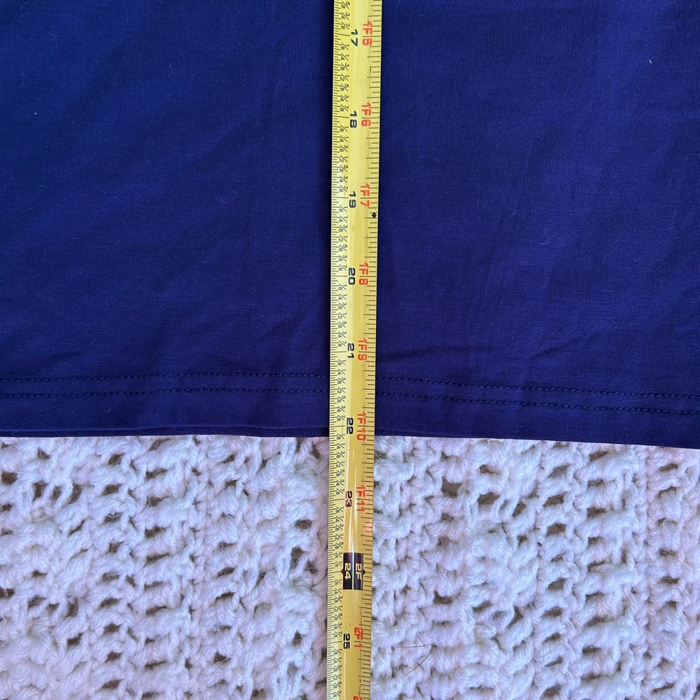Nuggles | NWT 3/4 Sleeve Layering Tee in Navy | Size Small - Picture 3 of 5
